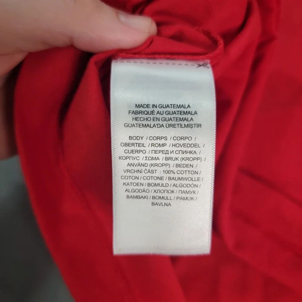 New Polo Ralph Lauren T-Shirt Men's 2XL Short Sleeve Red Big Pony Spellout NWT